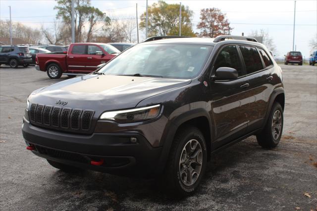 used 2021 Jeep Cherokee car, priced at $25,490