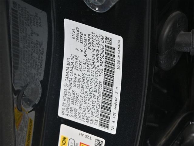 used 2024 Honda Civic car, priced at $26,999