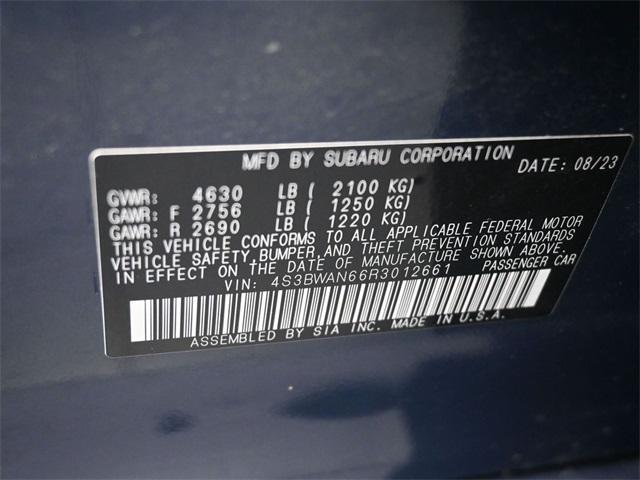 used 2024 Subaru Legacy car, priced at $26,995