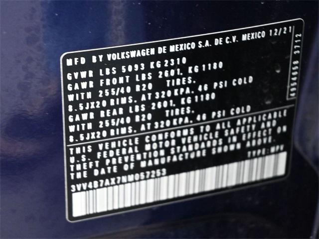 used 2022 Volkswagen Tiguan car, priced at $24,680