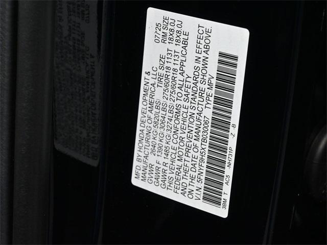 new 2026 Honda Passport car, priced at $49,945