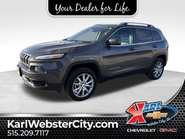 used 2018 Jeep Cherokee car, priced at $12,579