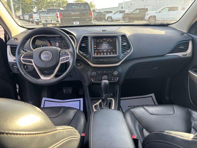 used 2018 Jeep Cherokee car, priced at $12,579