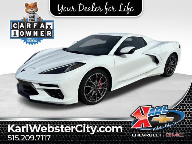used 2024 Chevrolet Corvette car, priced at $83,495