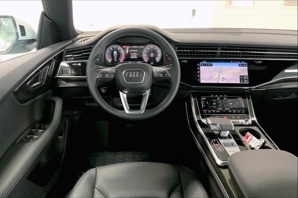 new 2025 Audi Q8 car, priced at $82,215
