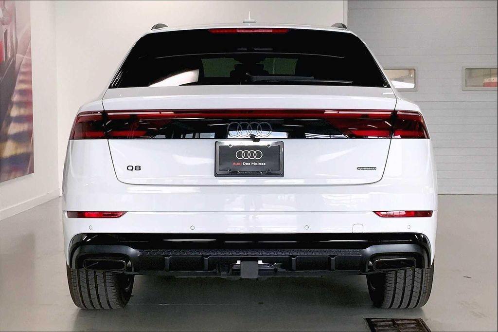 new 2025 Audi Q8 car, priced at $82,215