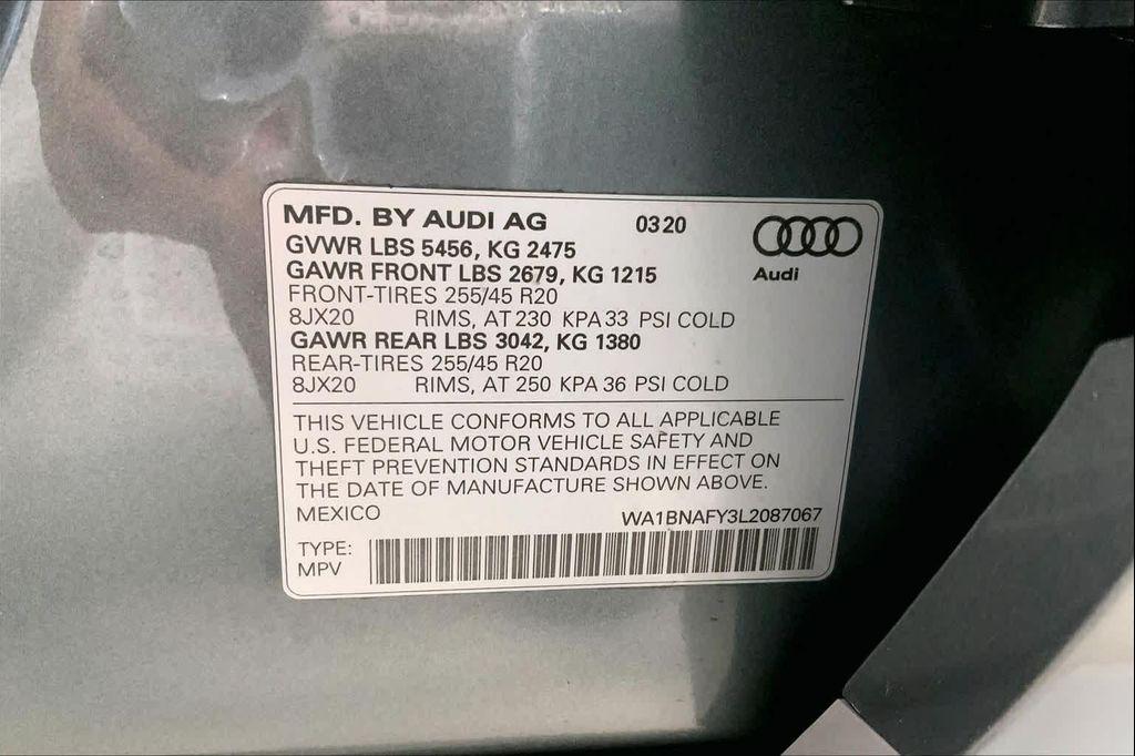 used 2020 Audi Q5 car, priced at $23,550