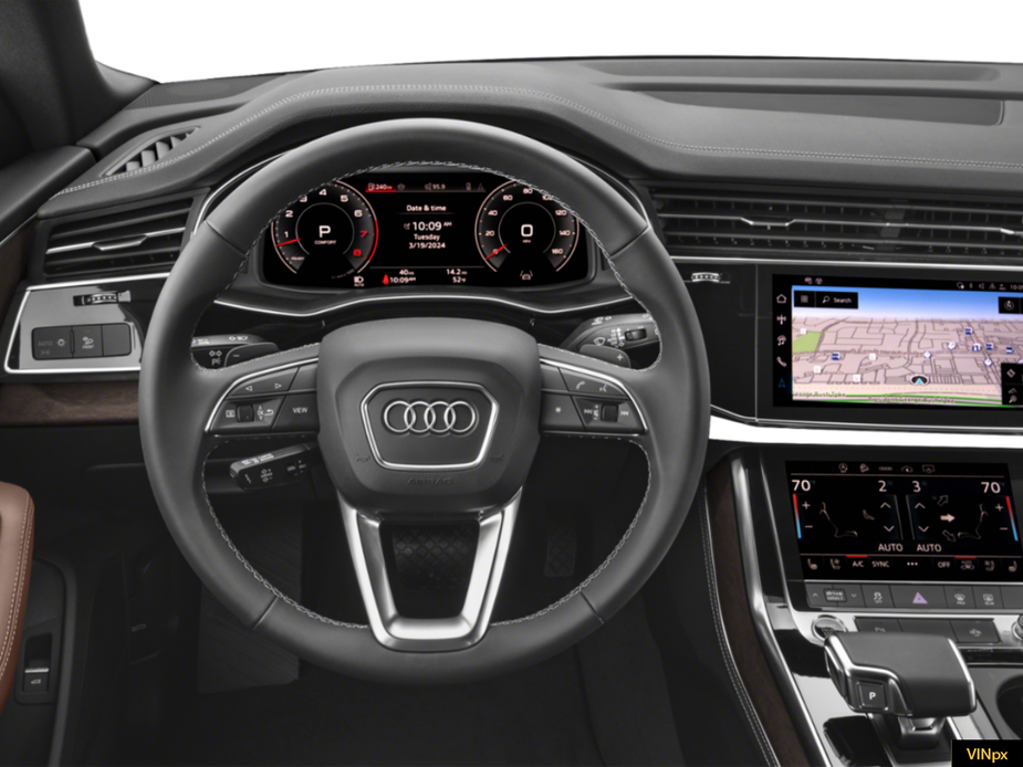 new 2025 Audi Q8 car, priced at $86,615