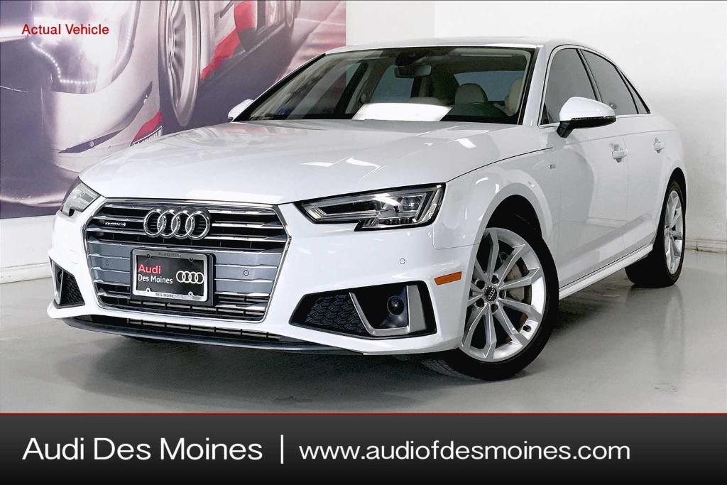 used 2019 Audi A4 car, priced at $30,980