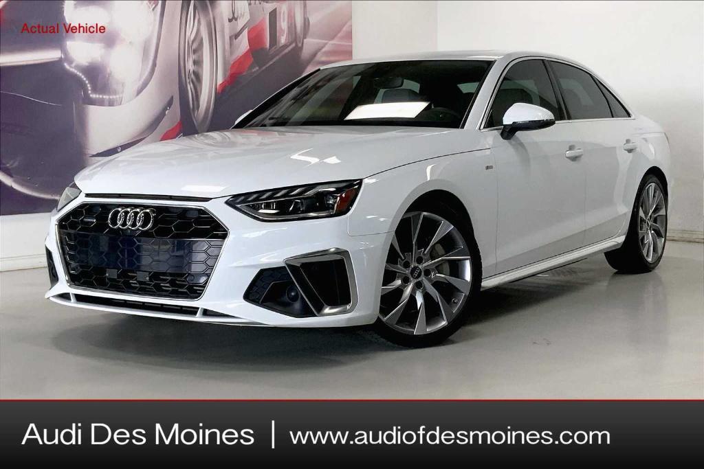 used 2021 Audi A4 car, priced at $33,470