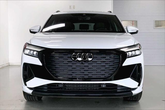 new 2025 Audi Q4 e-tron car, priced at $61,915