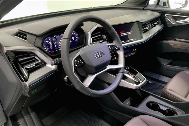 new 2025 Audi Q4 e-tron car, priced at $61,915