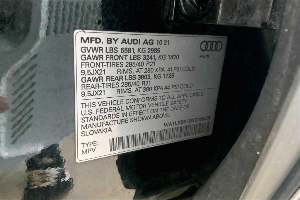 used 2022 Audi Q7 car, priced at $37,490