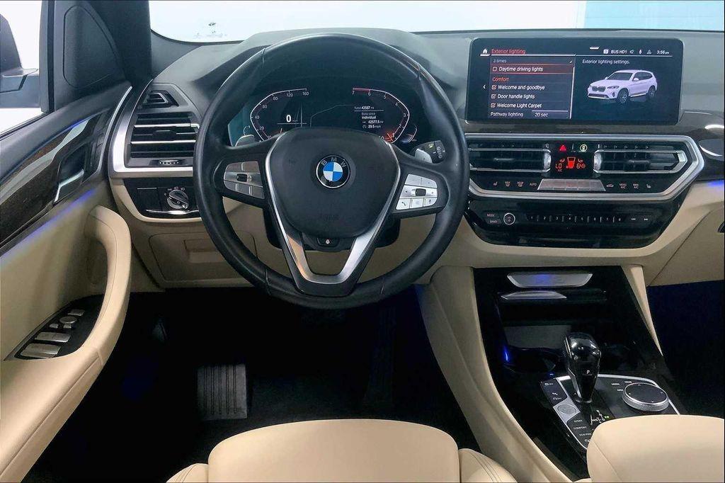 used 2022 BMW X3 car, priced at $32,420