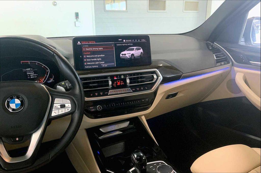 used 2022 BMW X3 car, priced at $32,420