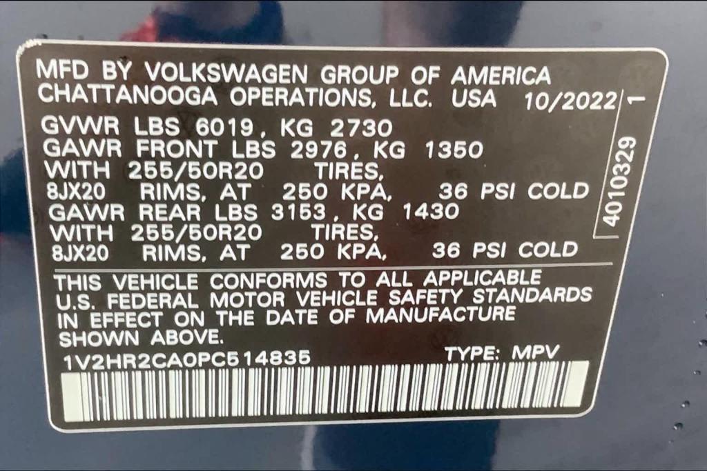 used 2023 Volkswagen Atlas car, priced at $36,990