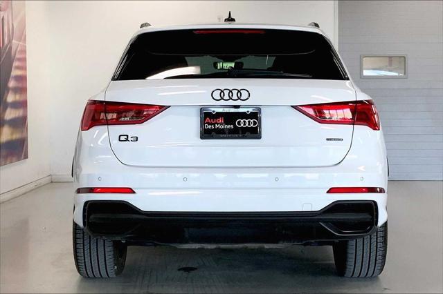 used 2024 Audi Q3 car, priced at $40,590