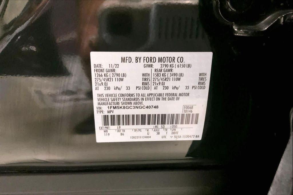 used 2022 Ford Explorer car, priced at $37,980