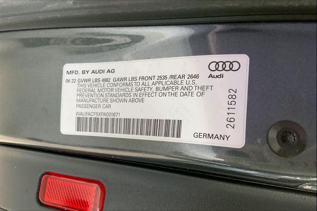 used 2023 Audi A5 Sportback car, priced at $32,880