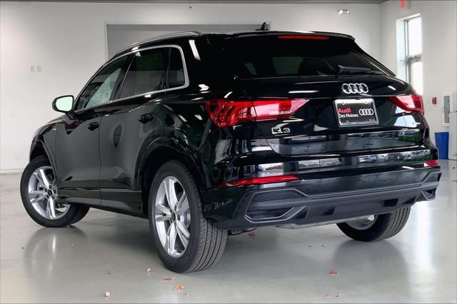 new 2024 Audi Q3 car, priced at $46,640