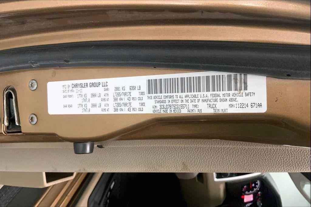 used 2012 Ram 1500 car, priced at $17,995