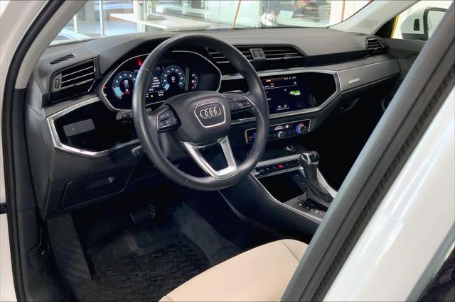 used 2022 Audi Q3 car, priced at $31,490