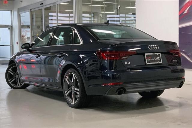 used 2018 Audi A4 car, priced at $24,990