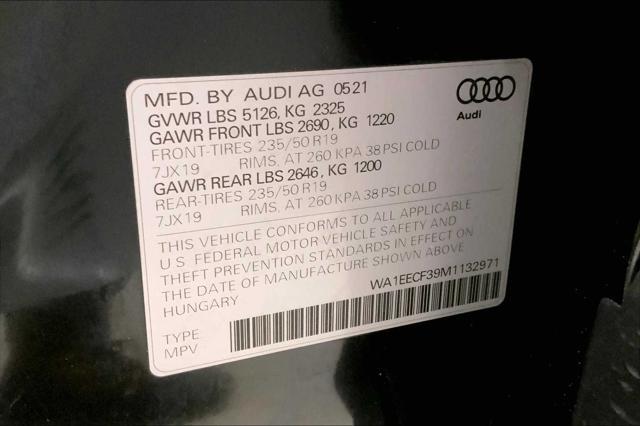 used 2021 Audi Q3 car, priced at $28,980