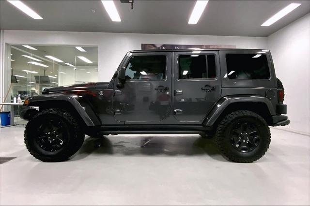 used 2016 Jeep Wrangler Unlimited car, priced at $31,940