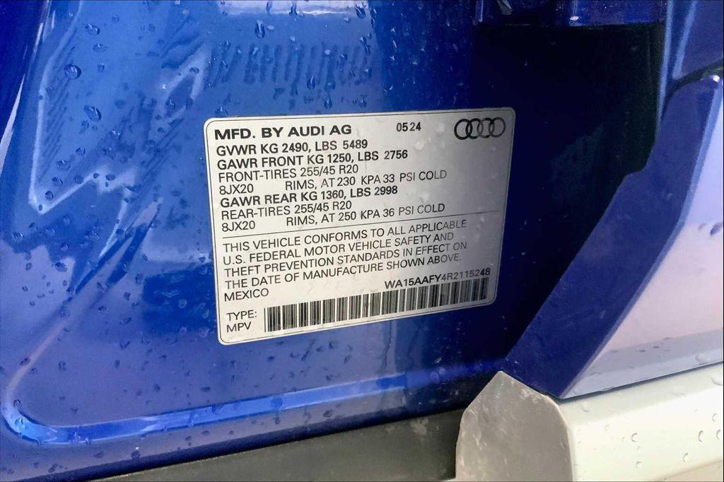 used 2024 Audi Q5 car, priced at $44,980