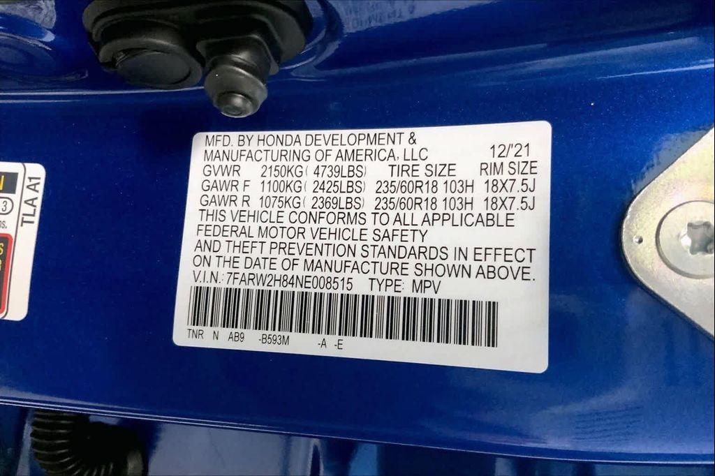 used 2022 Honda CR-V car, priced at $31,690