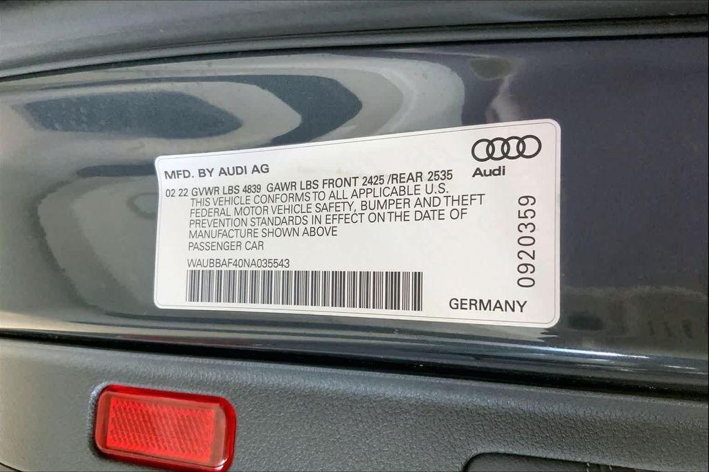 used 2022 Audi A4 car, priced at $27,670