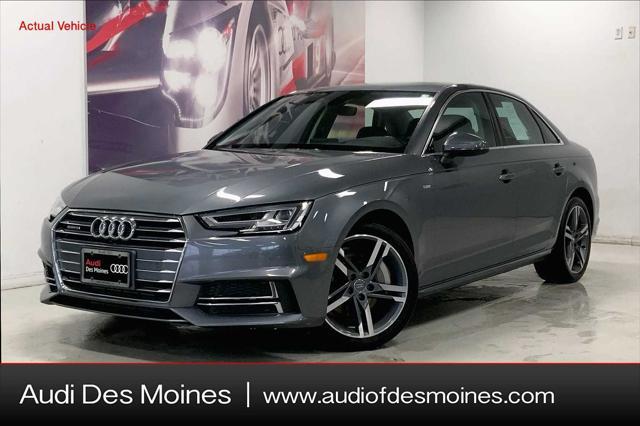 used 2017 Audi A4 car, priced at $19,590