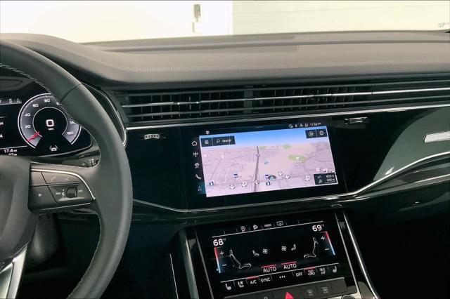 new 2025 Audi Q8 car, priced at $83,705