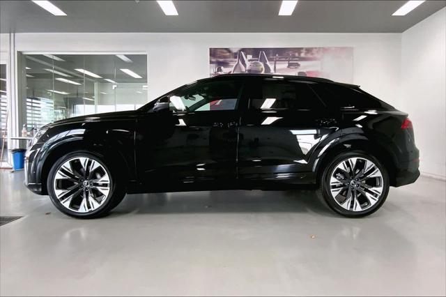 new 2025 Audi Q8 car, priced at $83,705