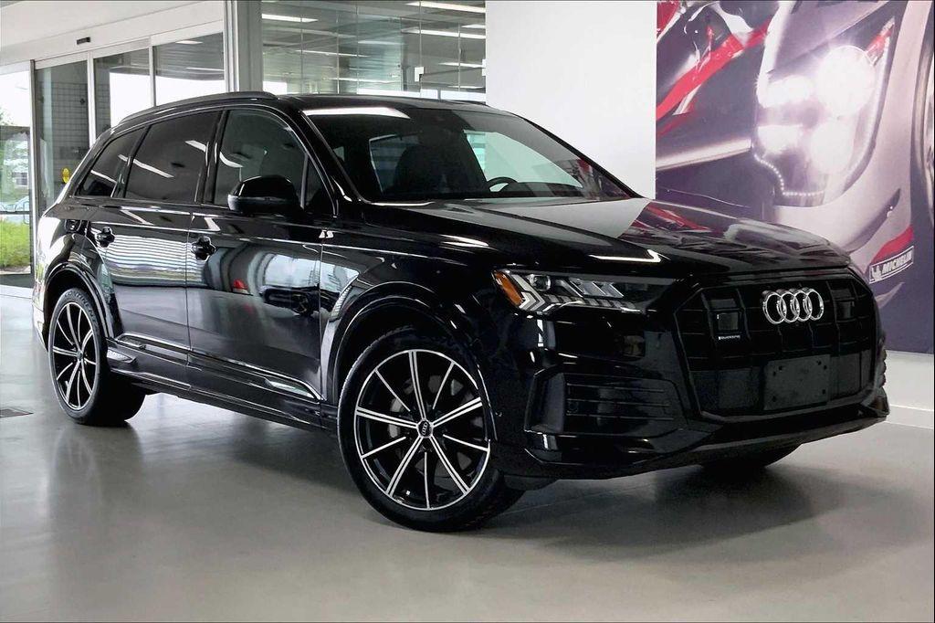 used 2021 Audi Q7 car, priced at $29,480