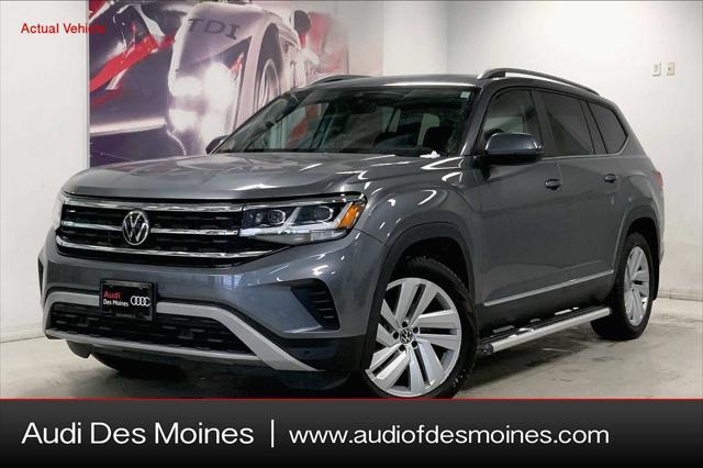 used 2021 Volkswagen Atlas car, priced at $33,485