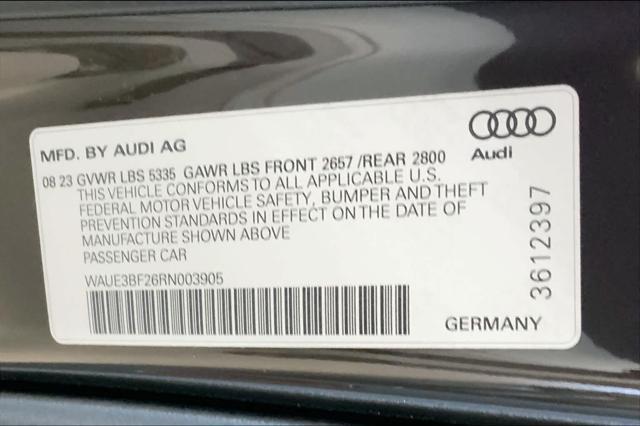 used 2024 Audi A6 car, priced at $54,290