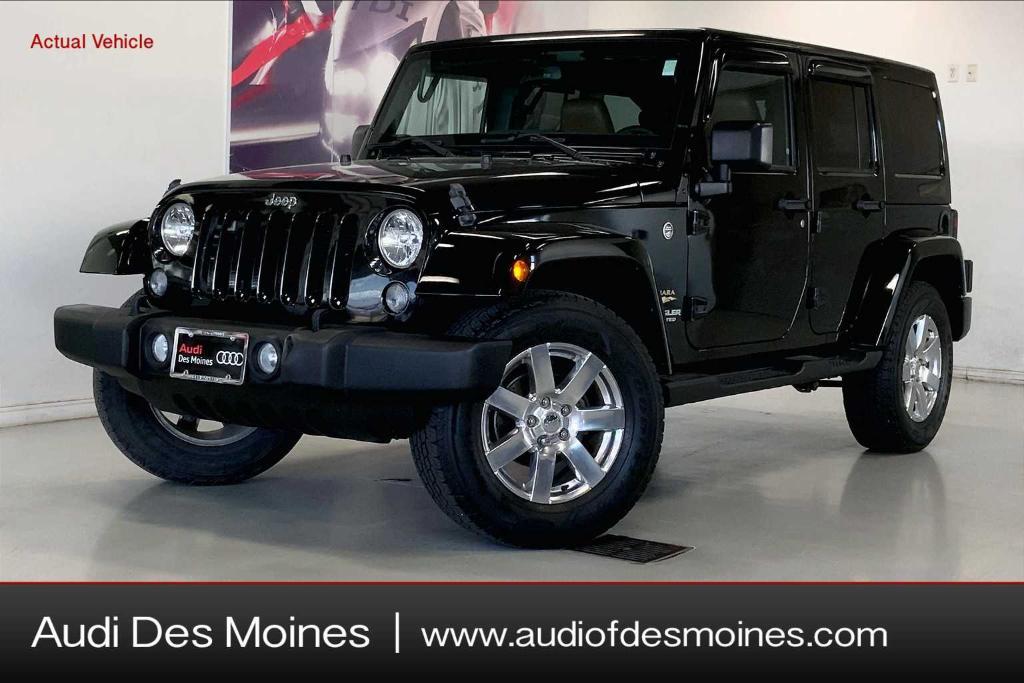 used 2015 Jeep Wrangler Unlimited car, priced at $20,910