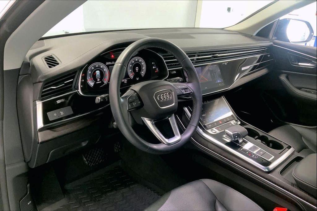 used 2023 Audi Q8 car, priced at $56,890