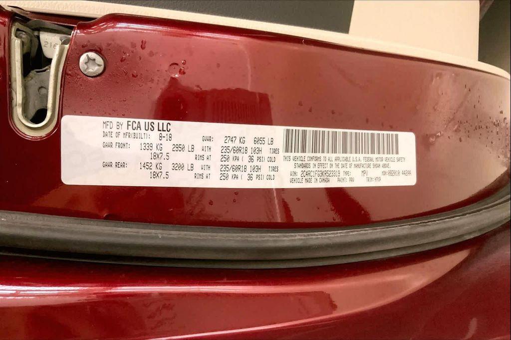 used 2019 Chrysler Pacifica car, priced at $18,290