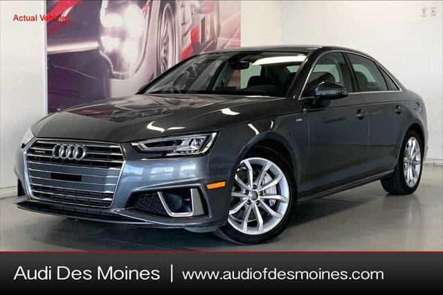 used 2019 Audi A4 car, priced at $26,990