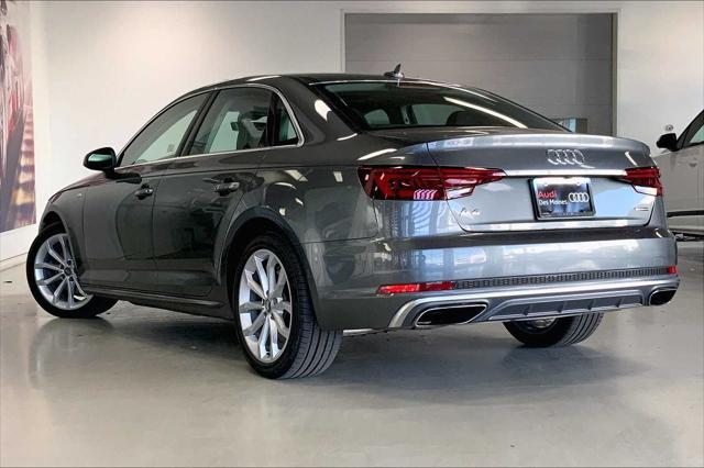 used 2019 Audi A4 car, priced at $27,990