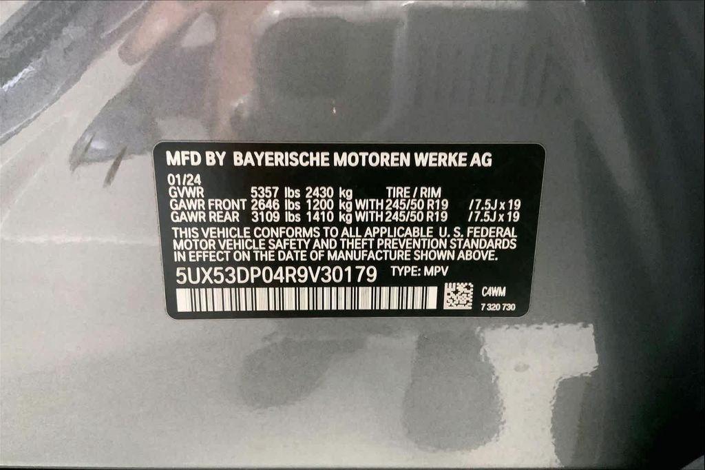 used 2024 BMW X3 car, priced at $33,290