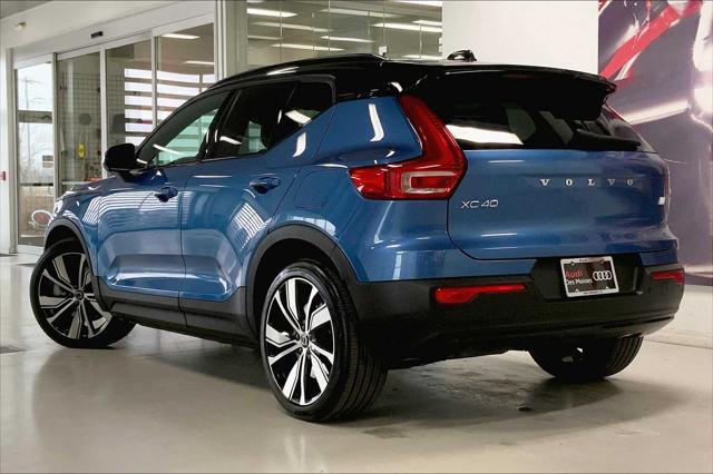 used 2021 Volvo XC40 Recharge Pure Electric car, priced at $28,890