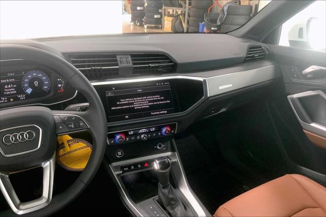 new 2025 Audi Q3 car, priced at $41,900