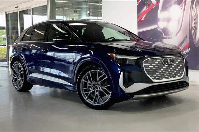 new 2025 Audi Q4 e-tron car, priced at $61,415