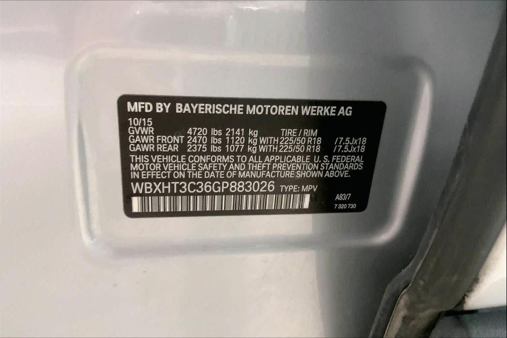 used 2016 BMW X1 car, priced at $14,480