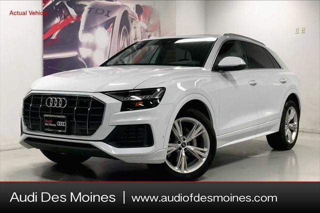 used 2023 Audi Q8 car, priced at $58,990