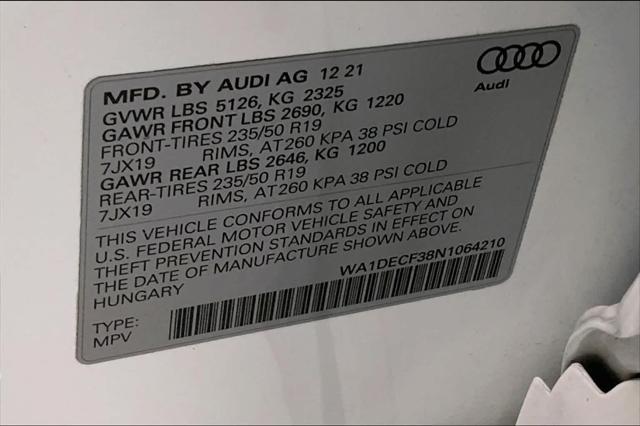 used 2022 Audi Q3 car, priced at $32,690